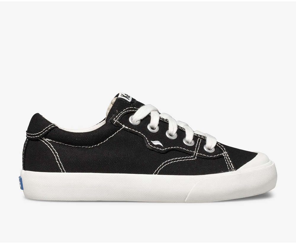 Keds Sneakers Black - Crew Kick 75 - Kids KGUZIQ-239